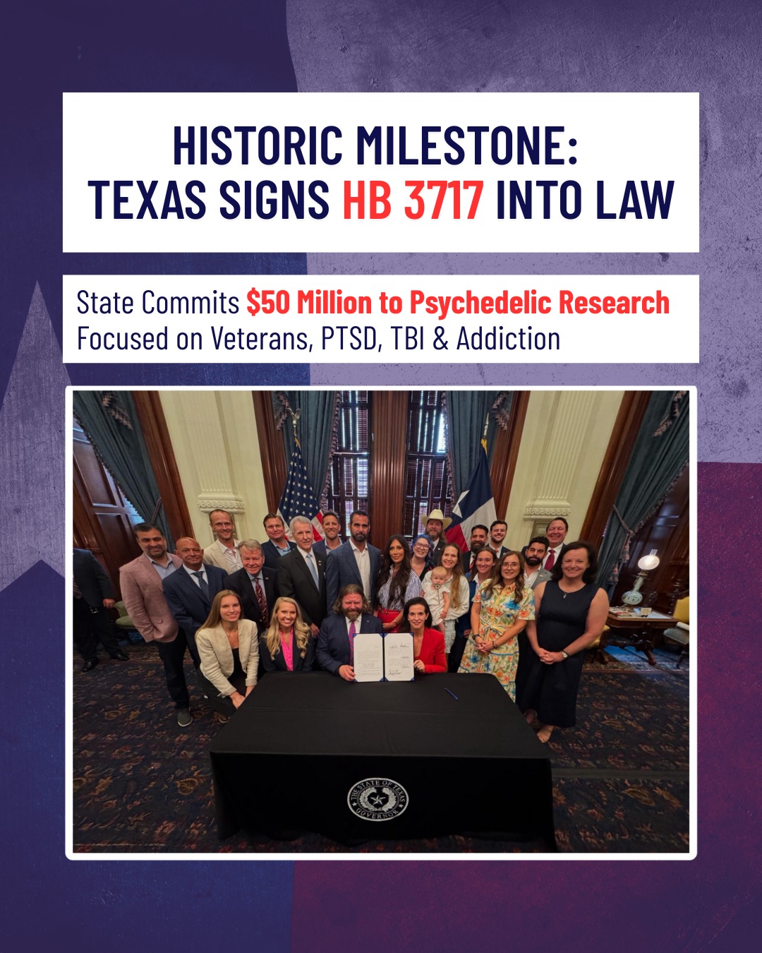 Texas Ibogaine 50 mil HB3717