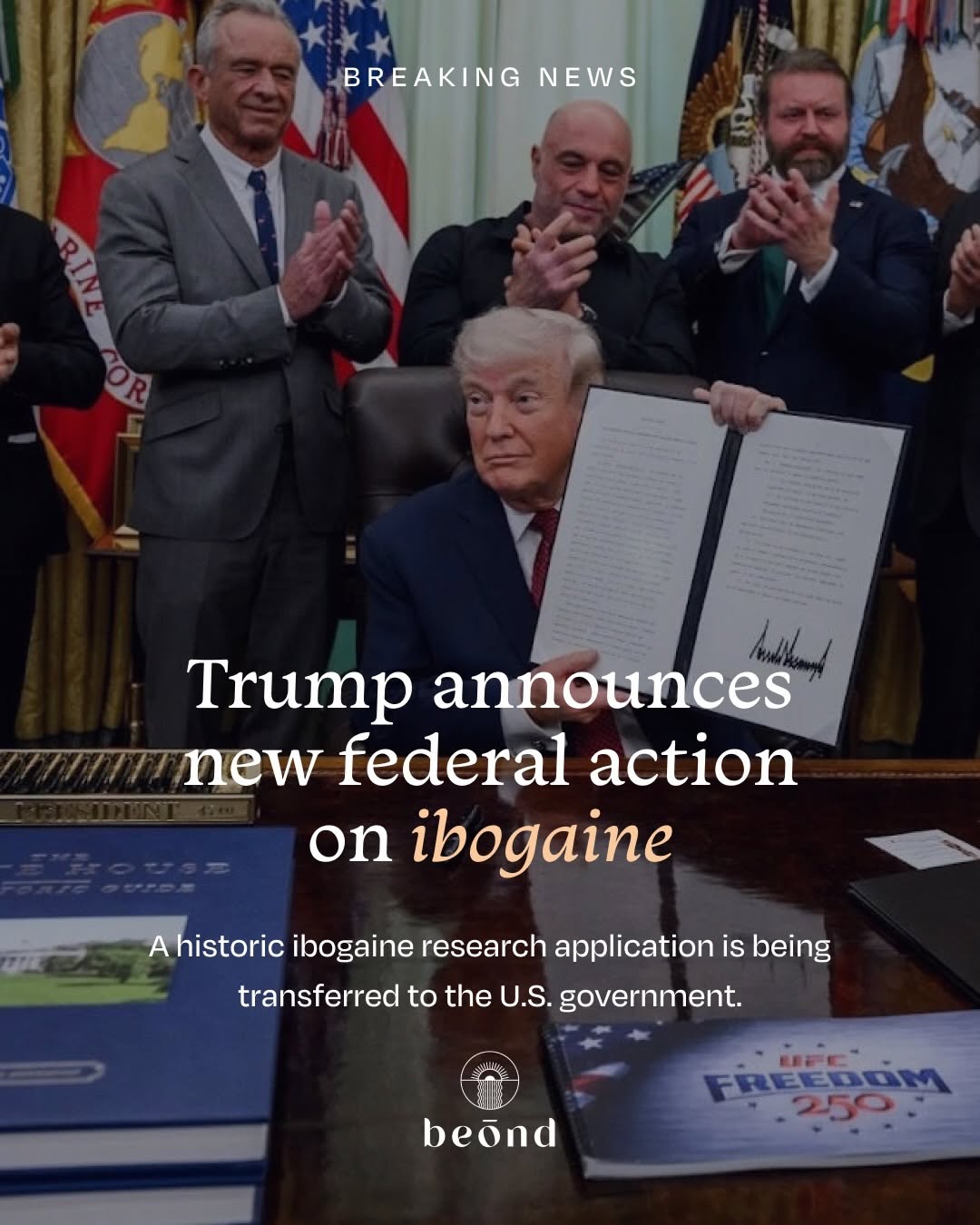 Trump Announces New Federal Action on Ibogaine