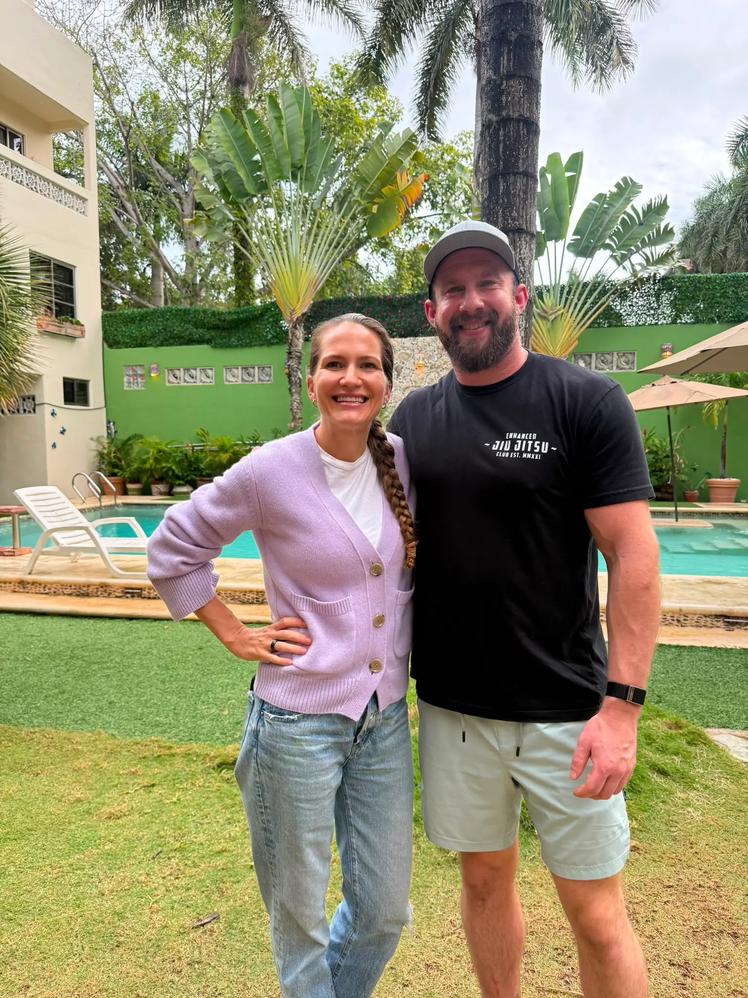 Stratton and Talia Eisenberg, co-founder of Beōnd Ibogaine